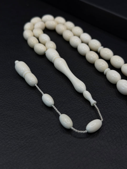 Hippo Tooth Capsule Cut Tesbih – System Tassel