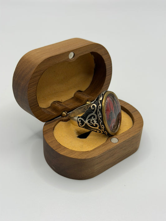 Tek Yurek Tek Millet Sterling Silver Ring