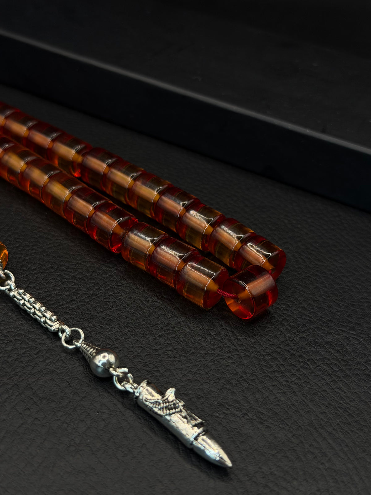 Ottoman Style Necef Tesbih – Barrel Cut – Alloy Tassel
