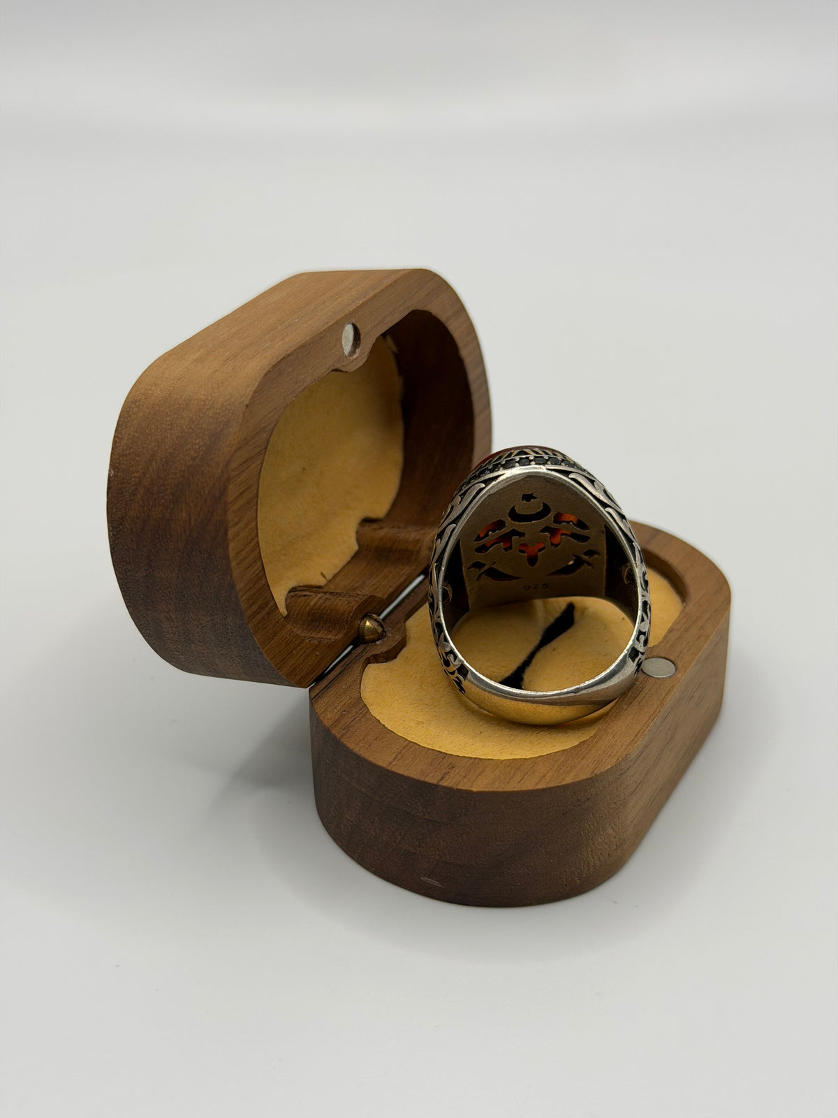 Turkish Flag Sterling Silver Ring