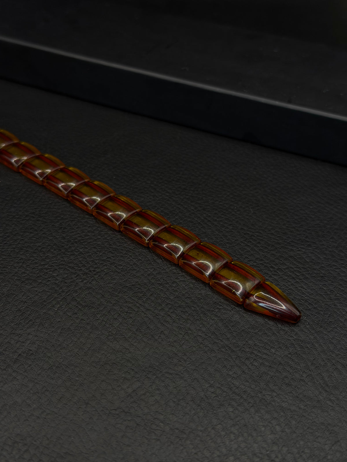Yellow Fish ZaZa Fire Amber Tesbih – System Tassel