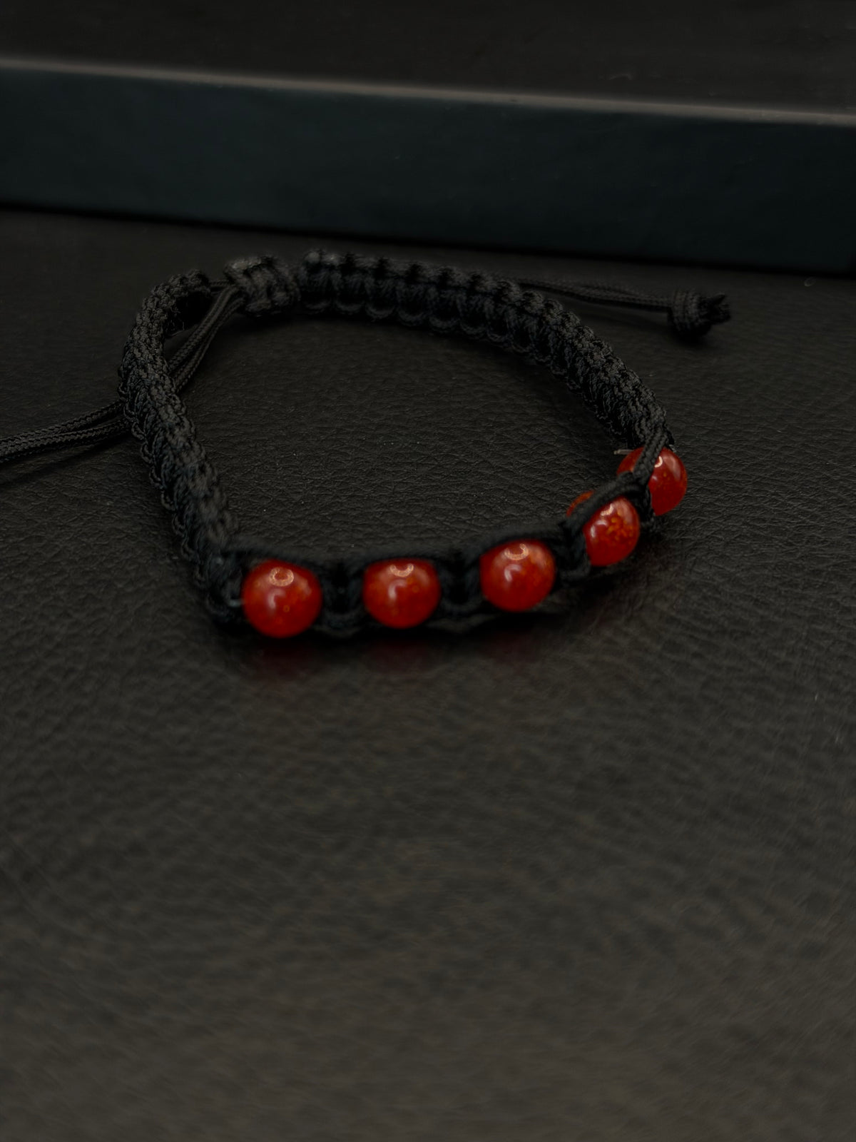 Unisex Red Bracelet – Adjustable Size