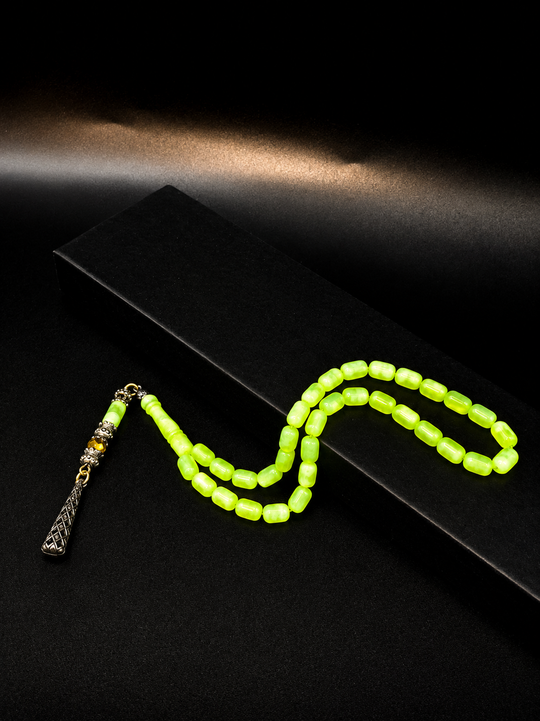 Opal Style Katalin Tesbih – Alloy Tassel – Small Size – Capsule Cut