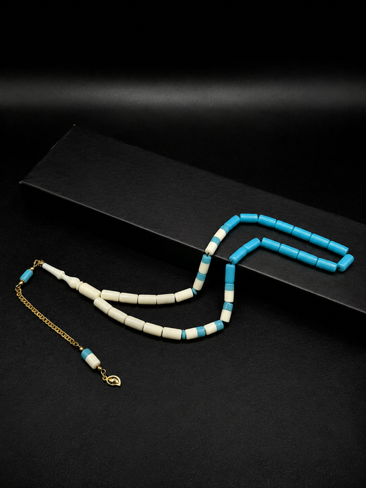 Ömer Yılmaz Antique German Katalin Tesbih – 14K Gold Tassel