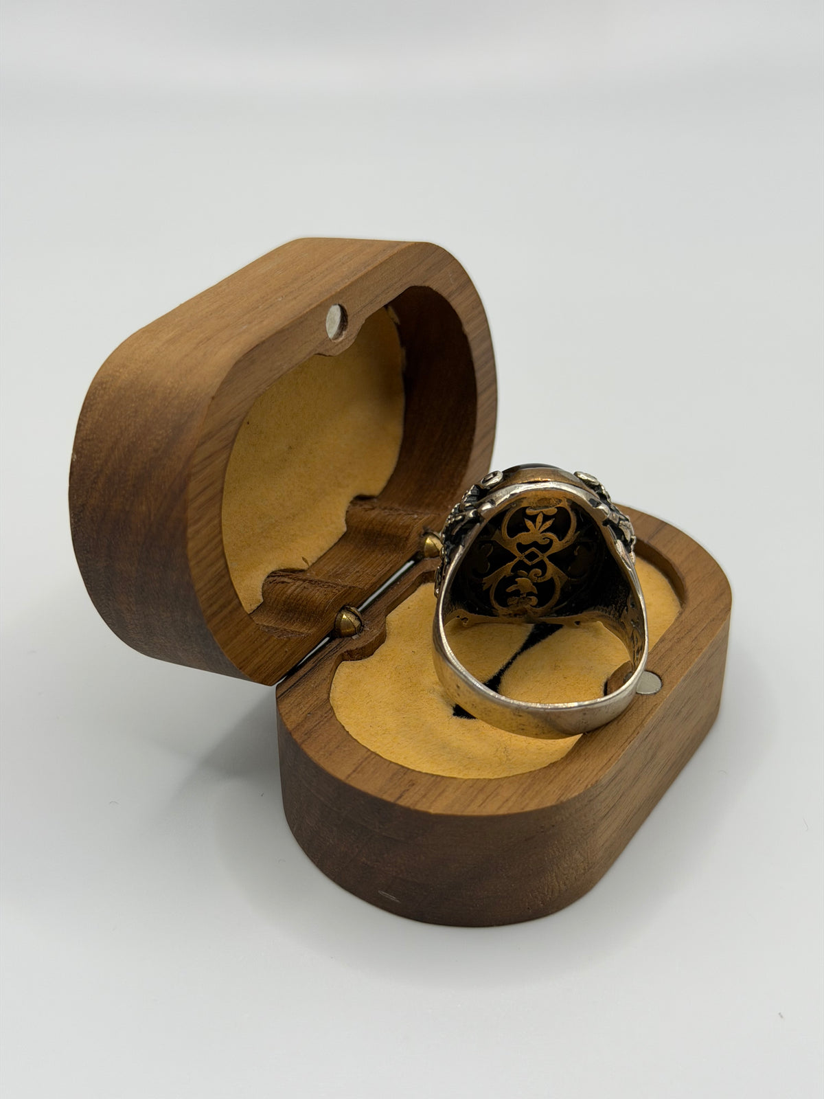 Tiger Eye Sterling Silver Ring