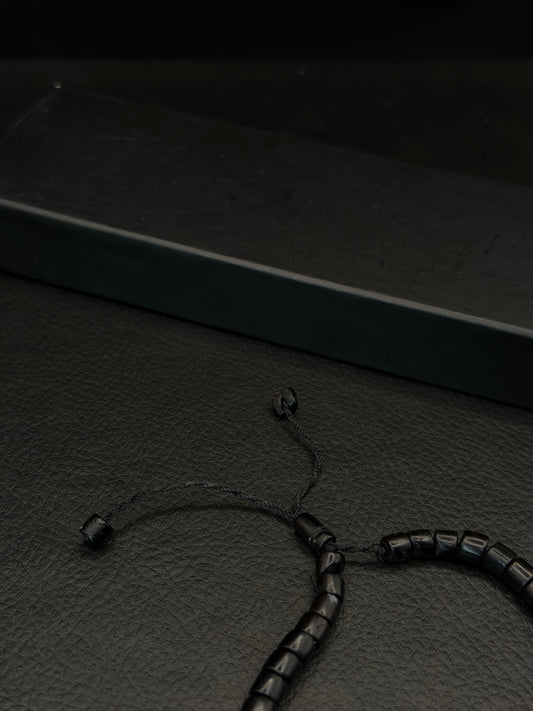 Black Kuka Unisex Bracelet – Adjustable Size