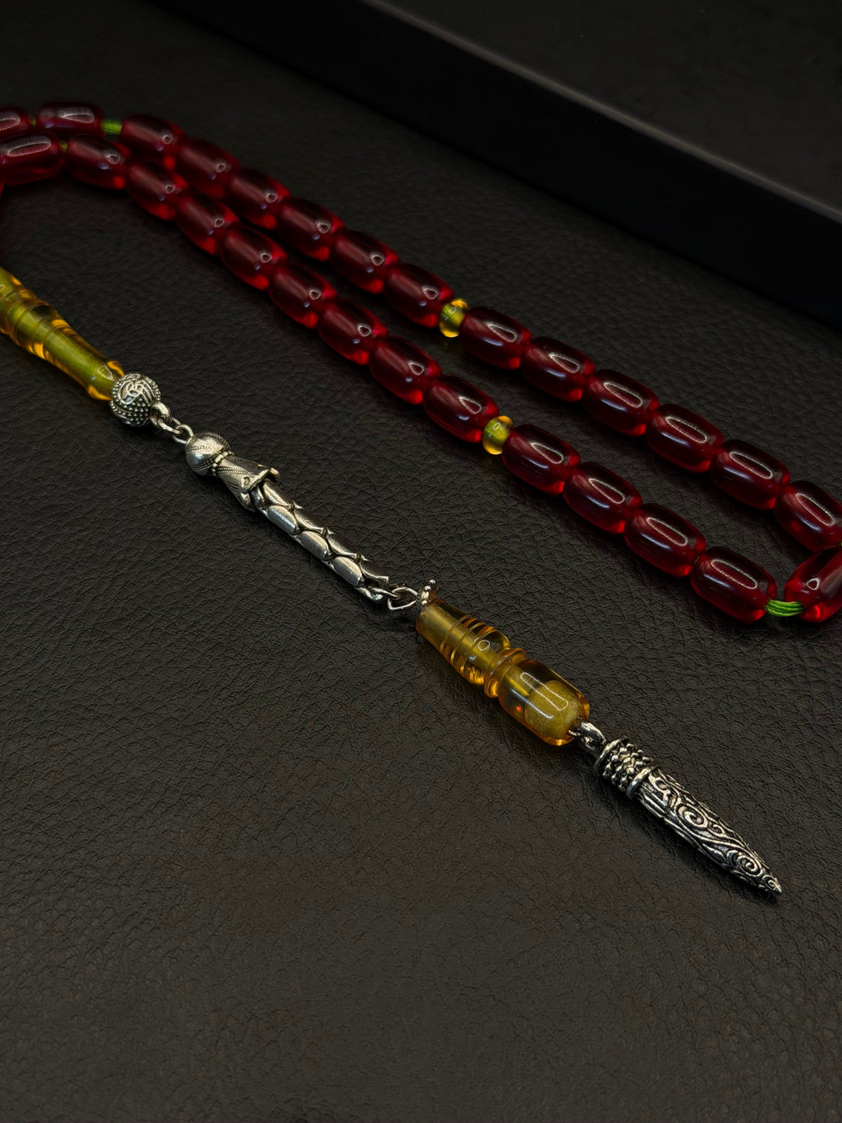 Ottoman Style Necef Tesbih – Capsule Cut – Alloy Tassel