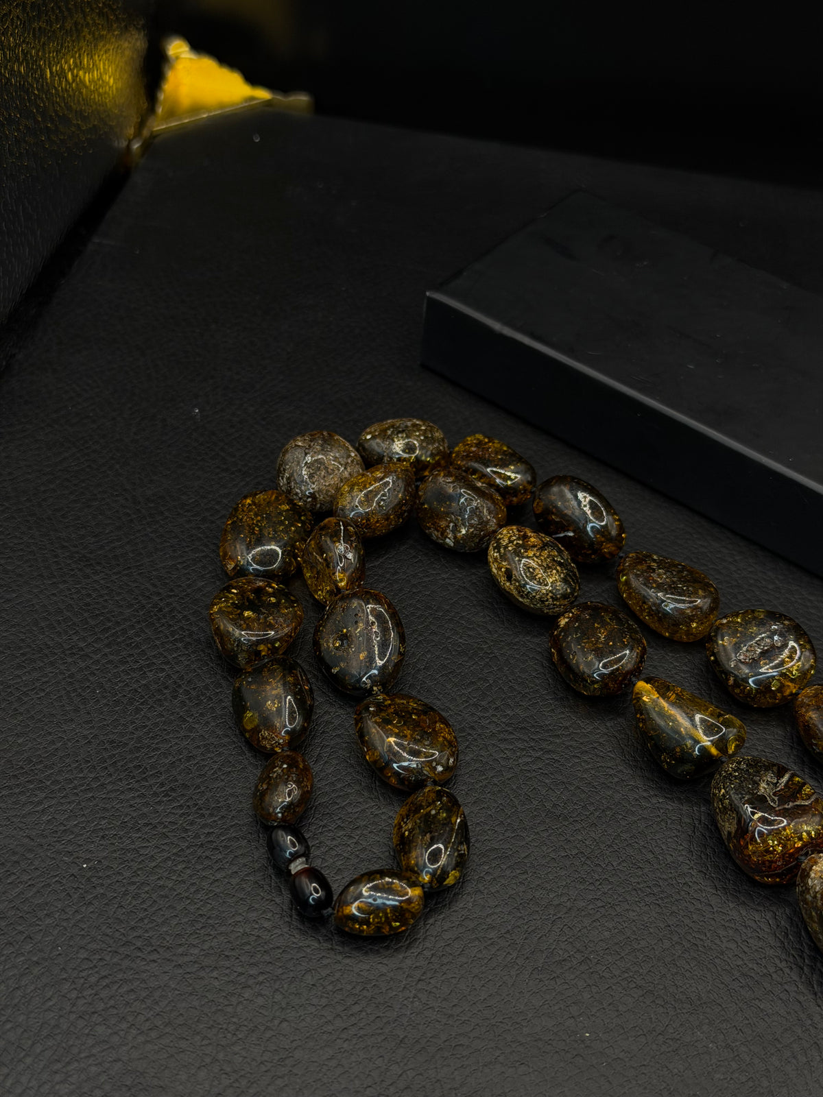 Natural Baltic Fossil Amber Necklace – 85.3g