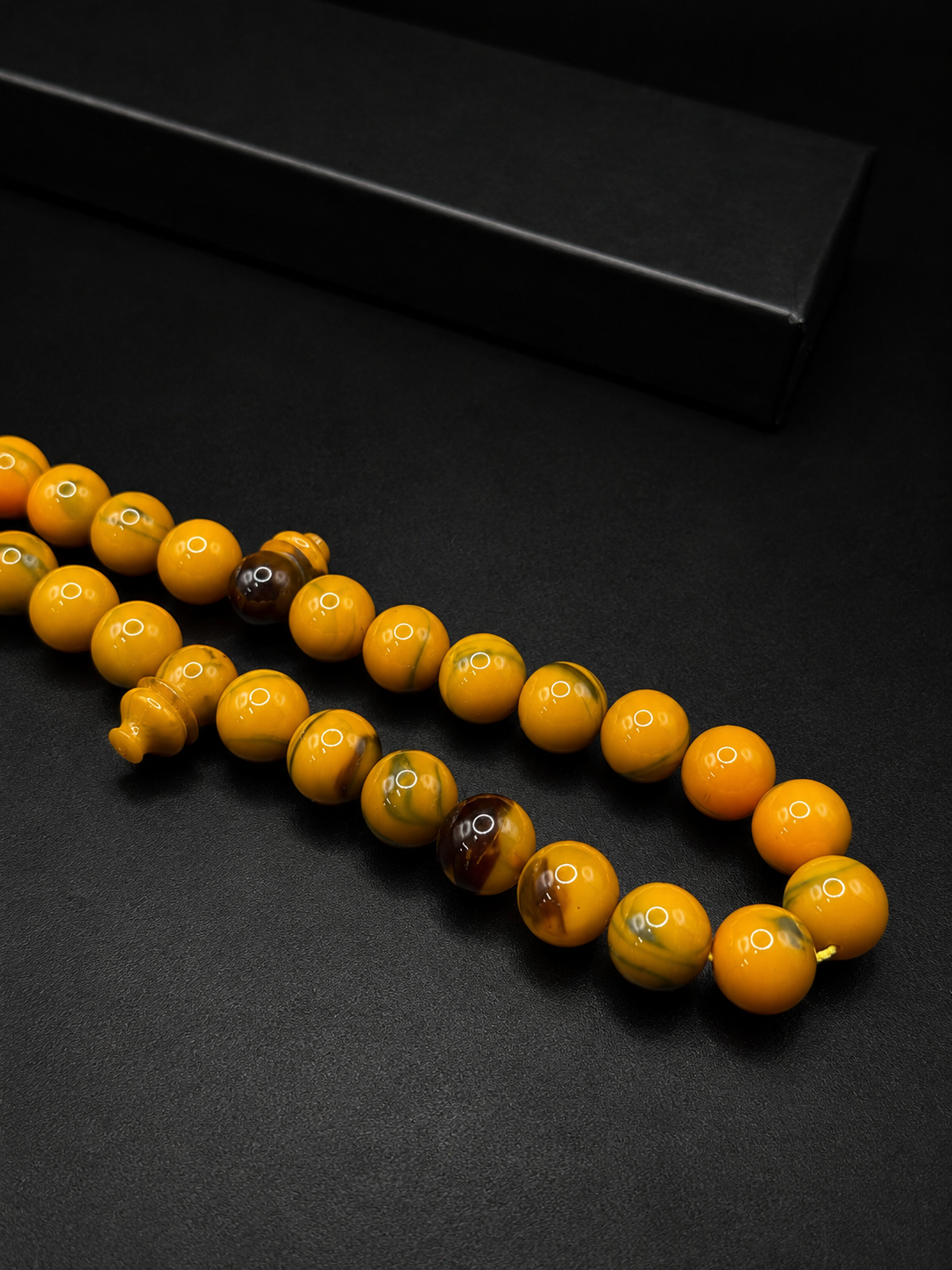 47 Bead Katalin Tesbih – Round Cut System Tassel & VIP Collection Box