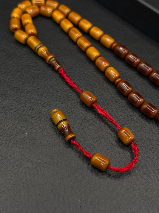 Nael Kaplan Ottoman Style Compressed Amber – System Tassel – Capsule Cut