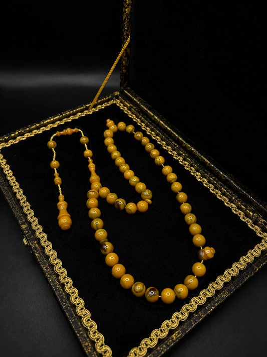47 Bead Katalin Tesbih – Round Cut System Tassel & VIP Collection Box