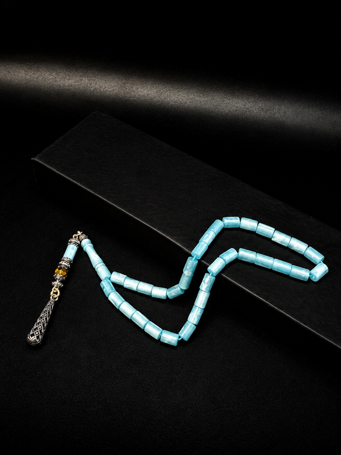 Opal Style Katalin Tesbih – Alloy Tassel – Small Size – Faceted Cut