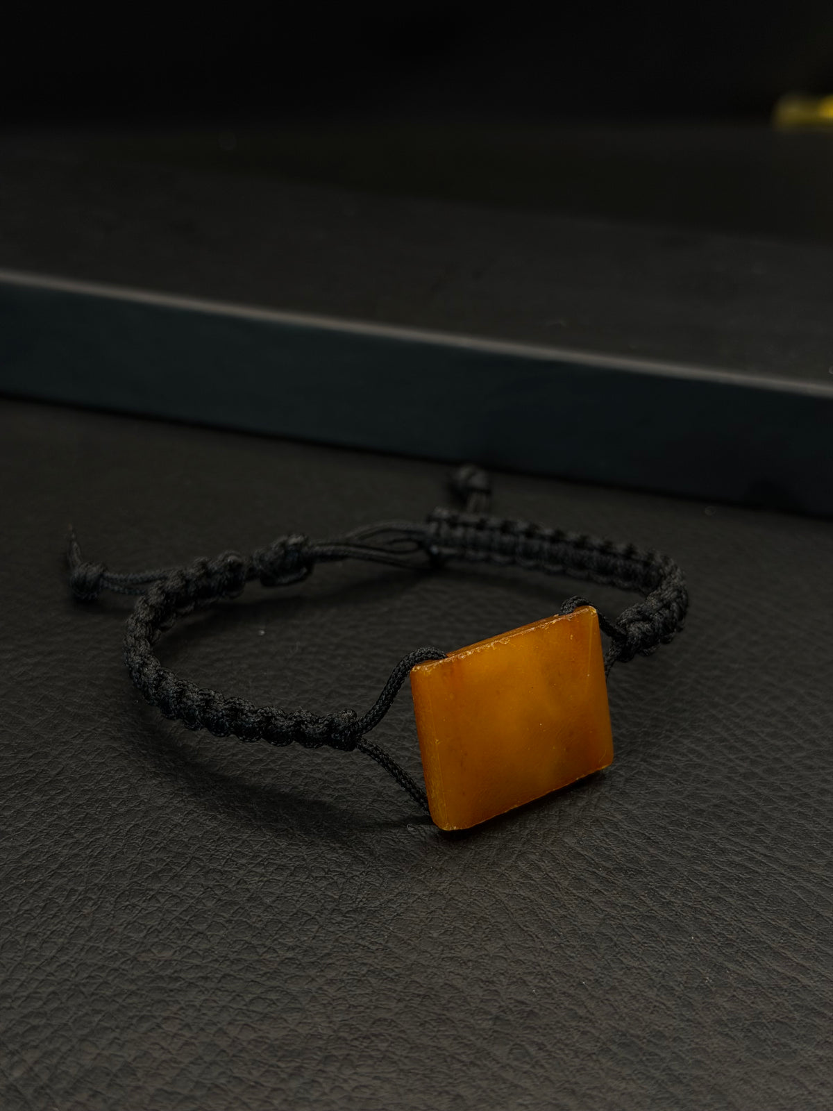 Yellow Stone Unisex Bracelet – Adjustable Size