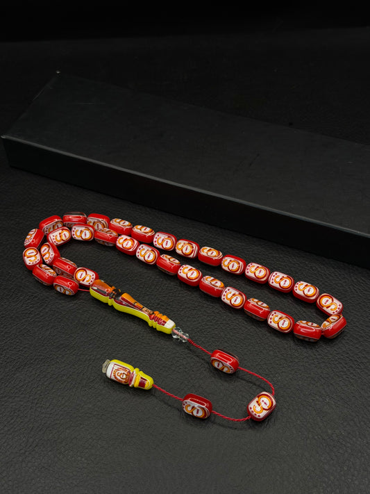 Galatasaray Football Team Katalin Tesbih – Capsule Cut – System Tassel