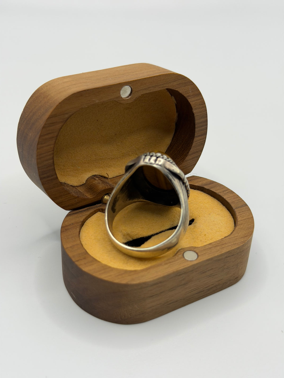 Tiger Eye Sterling Silver Ring