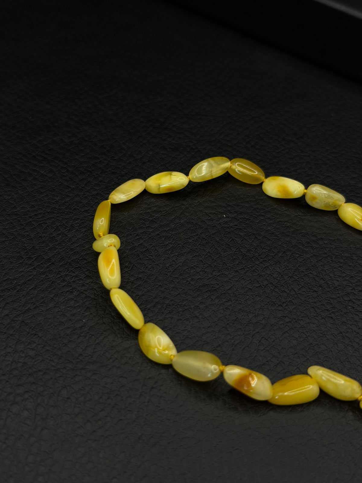 Natural Amber Toddler Necklace – 5g – Screw-On Closure