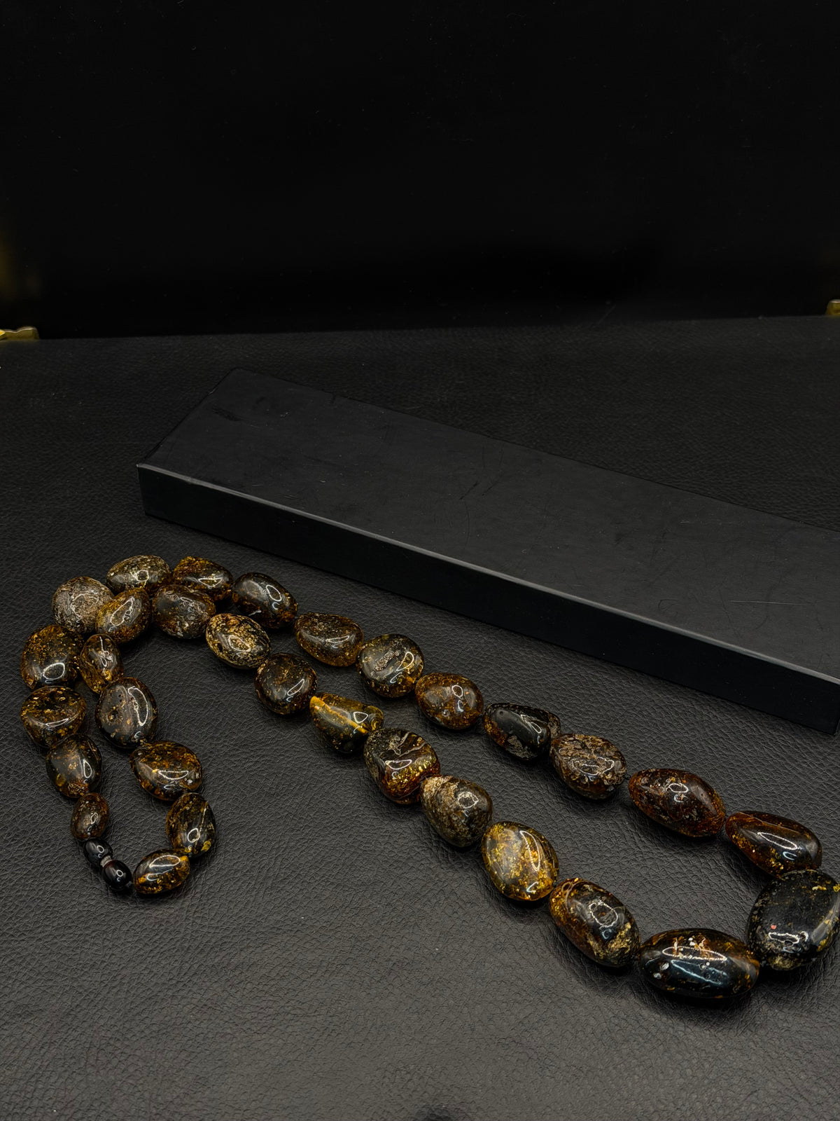 Natural Baltic Fossil Amber Necklace – 85.3g