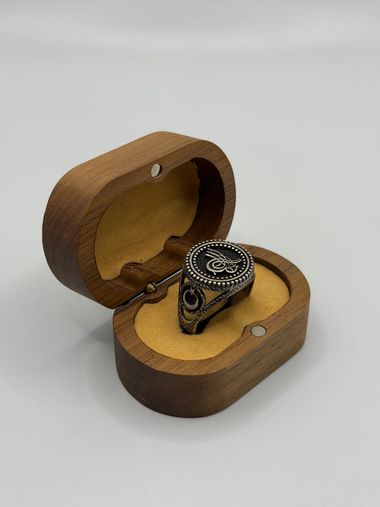 Tughra Sterling Silver Ring