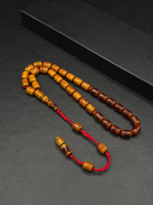 Nael Kaplan Ottoman Style Compressed Amber – System Tassel – Capsule Cut