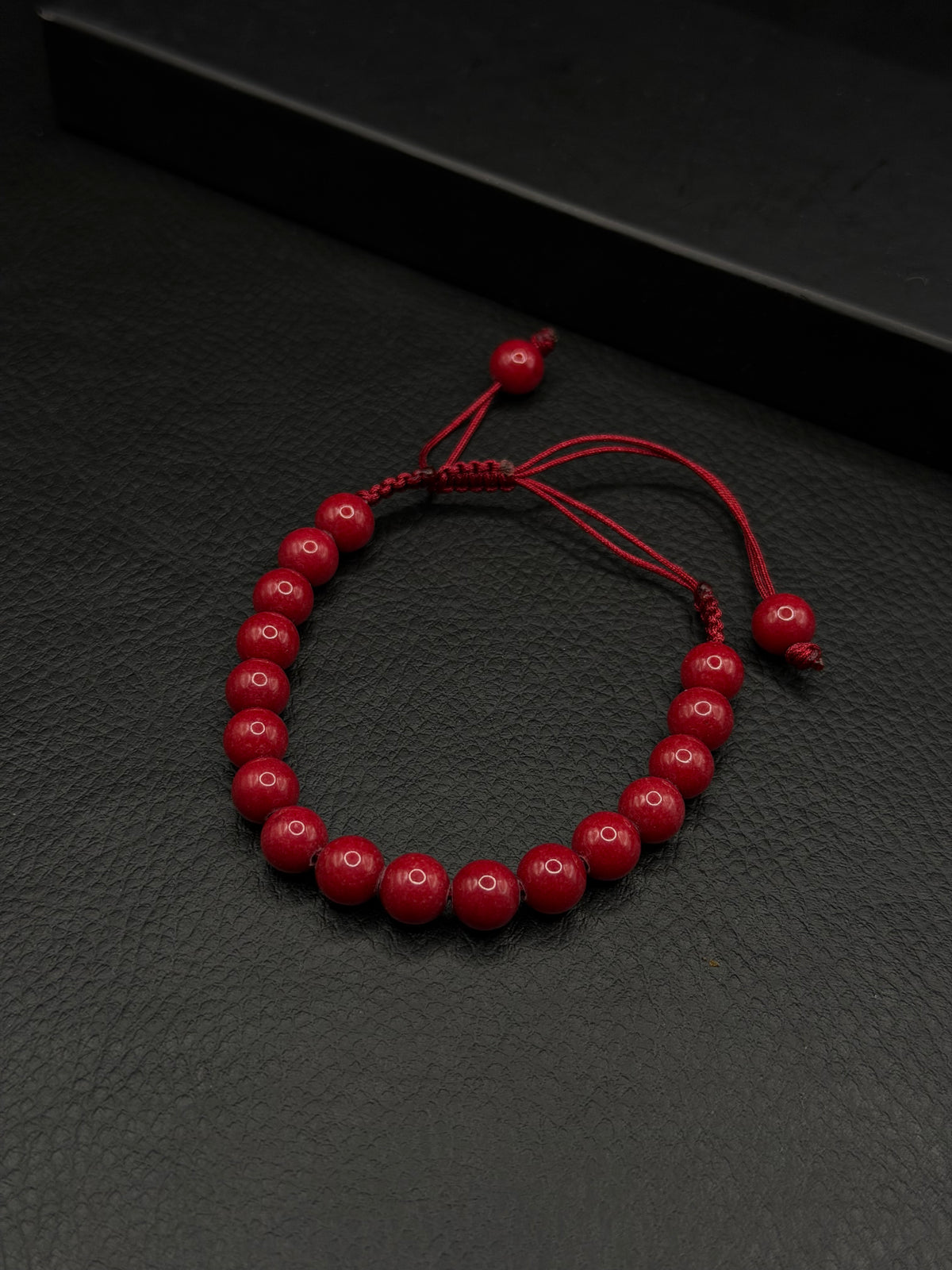 Unisex Red Bracelet – Adjustable Size