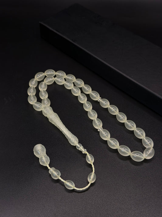 Glow in the Dark Tesbih – Oval Cut – System Tassel – İmame Nakkaş