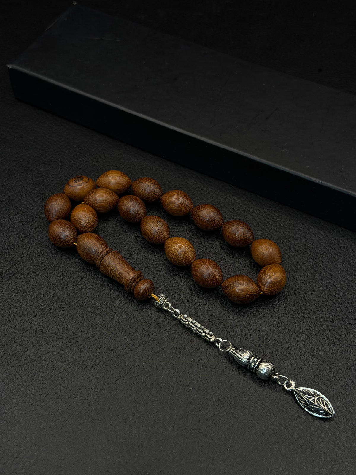 Palm Tree Tesbih – Oval Cut – Alloy Tassel – Wrist Size