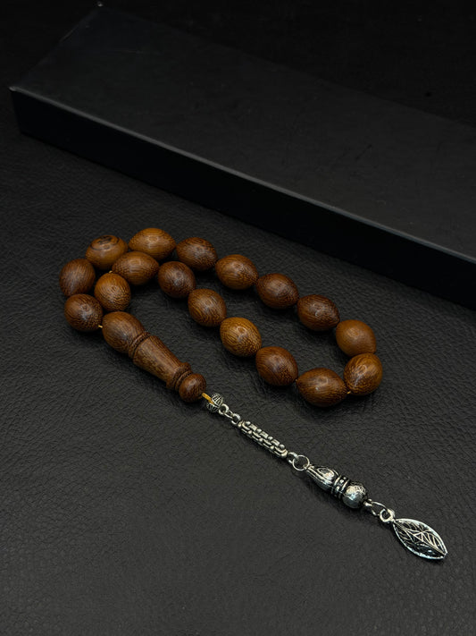 Palm Tree Tesbih – Oval Cut – Alloy Tassel – Wrist Size