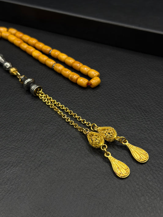 Antique Miskevi Capsule Cut Alloy Tassel – Collector’s Piece