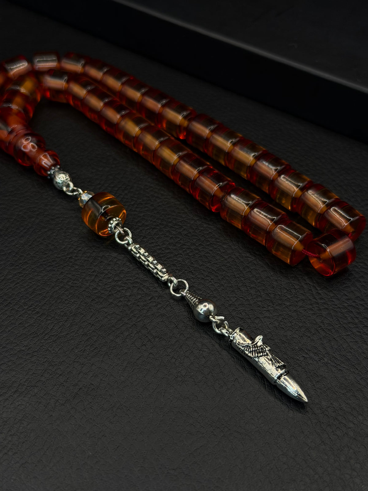 Ottoman Style Necef Tesbih – Barrel Cut – Alloy Tassel