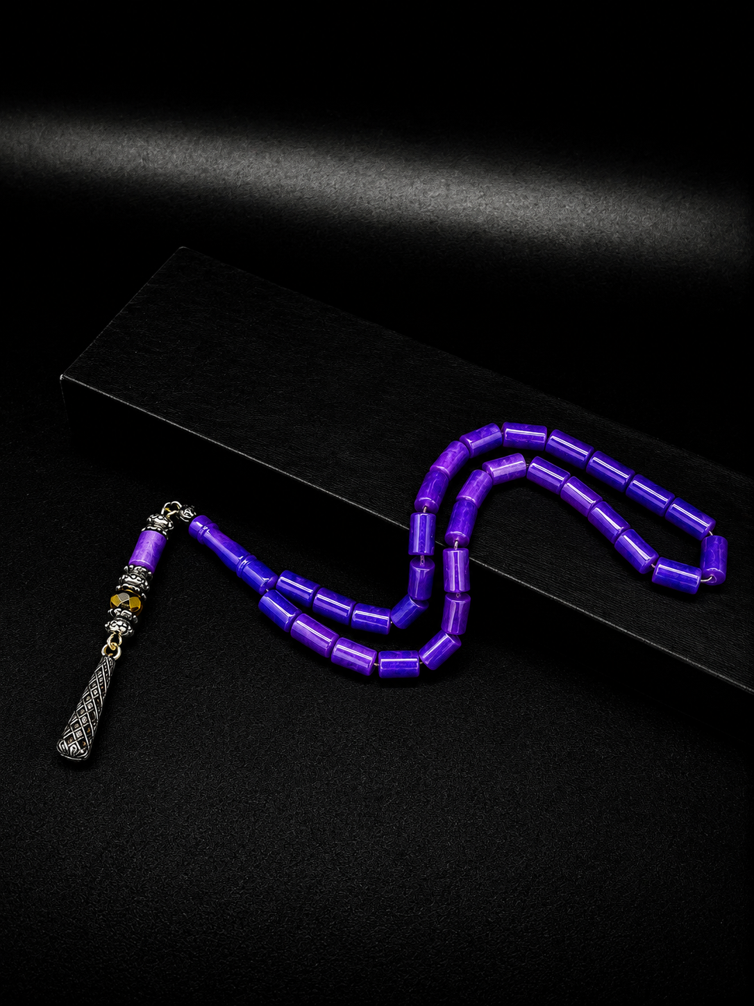 Opal Style Katalin Tesbih – Alloy Tassel – Small Size – Faceted Cut