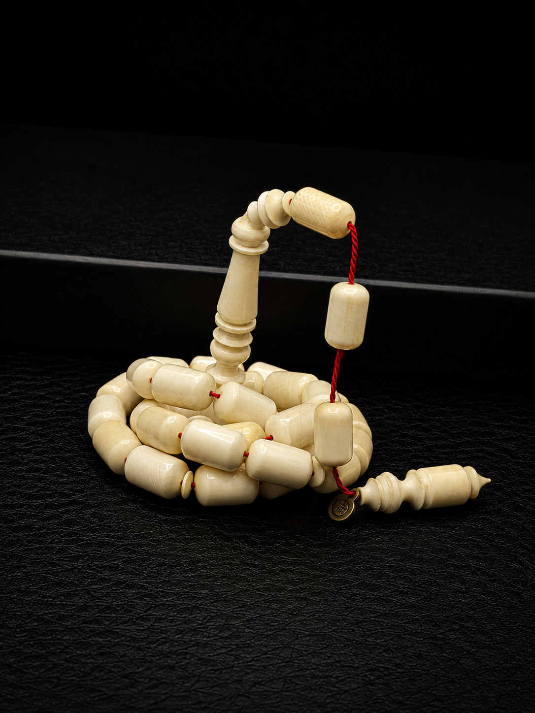 Mammoth Tooth Capsule Cut Tesbih – NF Special Series System Tassel & VIP Box