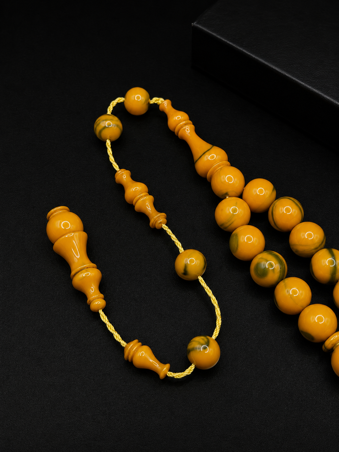 47 Bead Katalin Tesbih – Round Cut System Tassel & VIP Collection Box