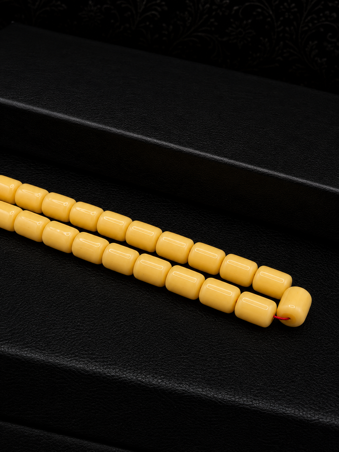 Majong Stone Tesbih – Alloy Custom Tassel