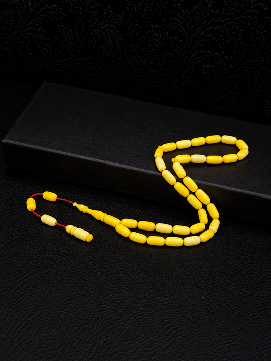Antique Majong Stone Tesbih – System Tassel