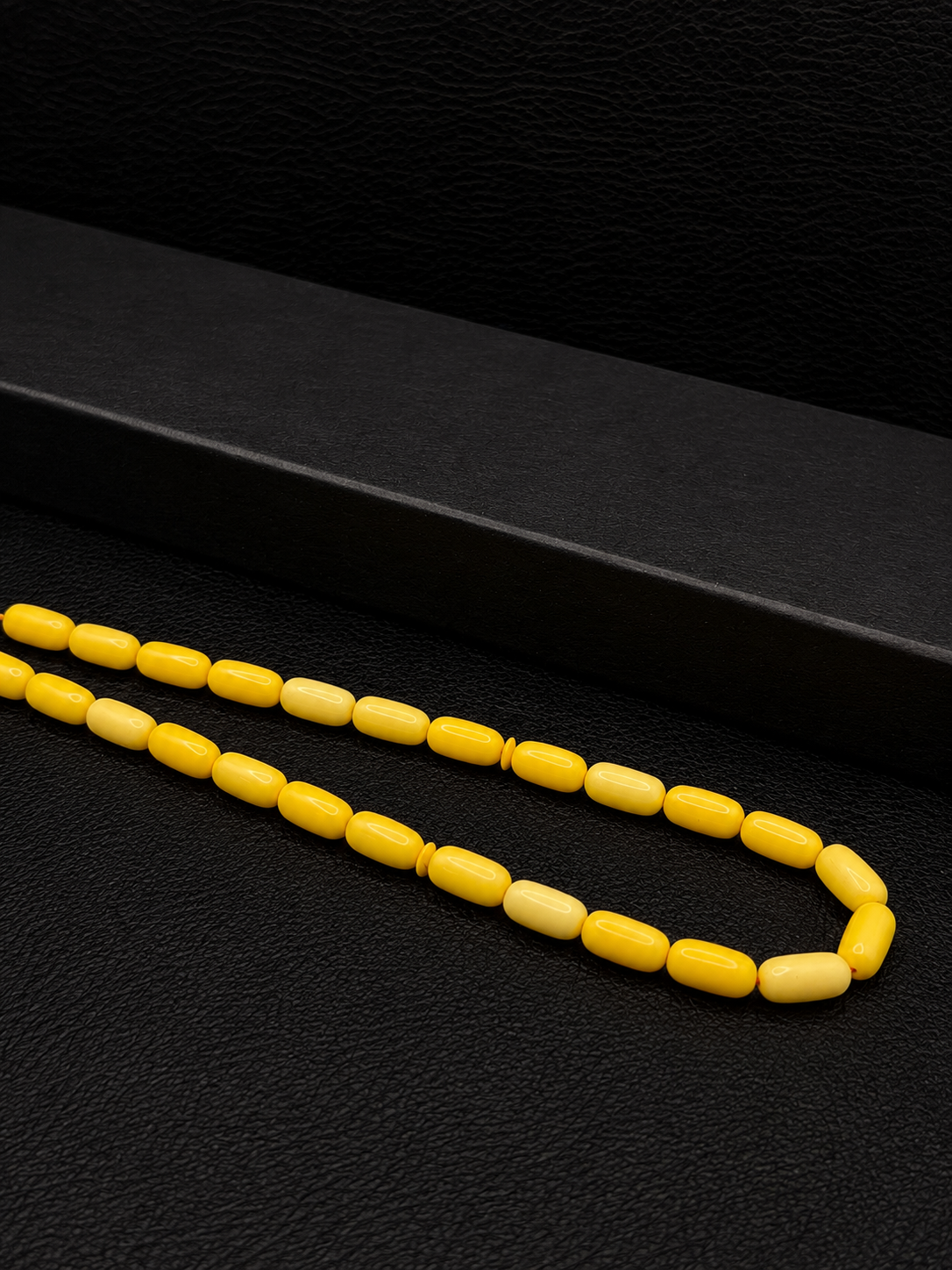 Antique Majong Stone Tesbih – System Tassel