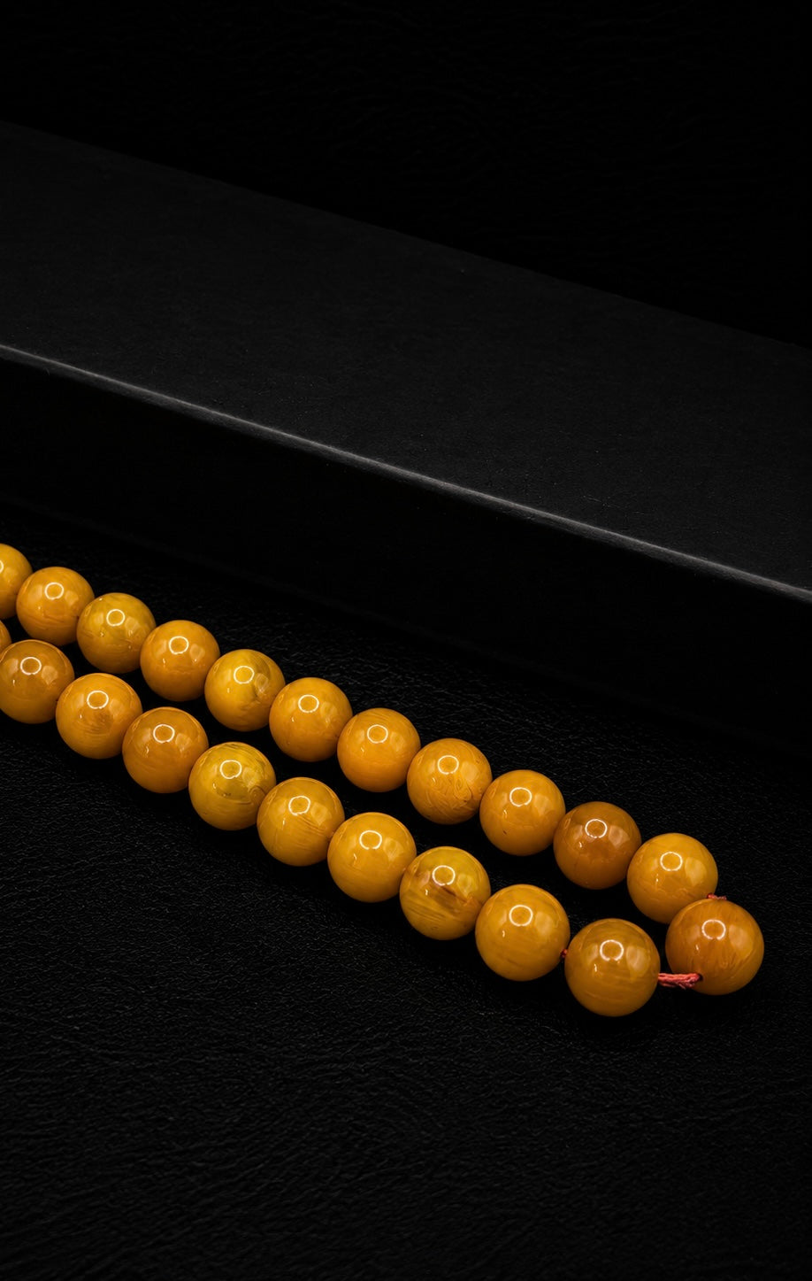Ottoman Style Compressed Amber Tesbih – System Tassel